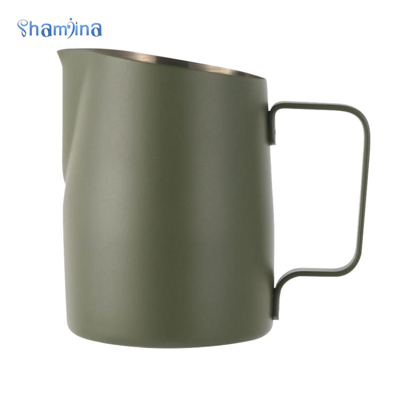 Bình tạo bọt cà phê sữa shamjina 450Ml/600ml pha chế latte cappuccino