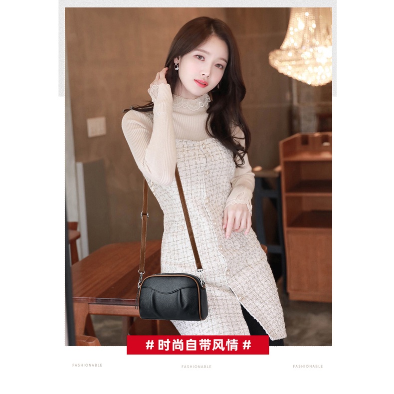 Túi Đựng Điện Thoại Nhiều Ngăn Hình Đám Mây Thời Trang Thu Đông Cho Nữ