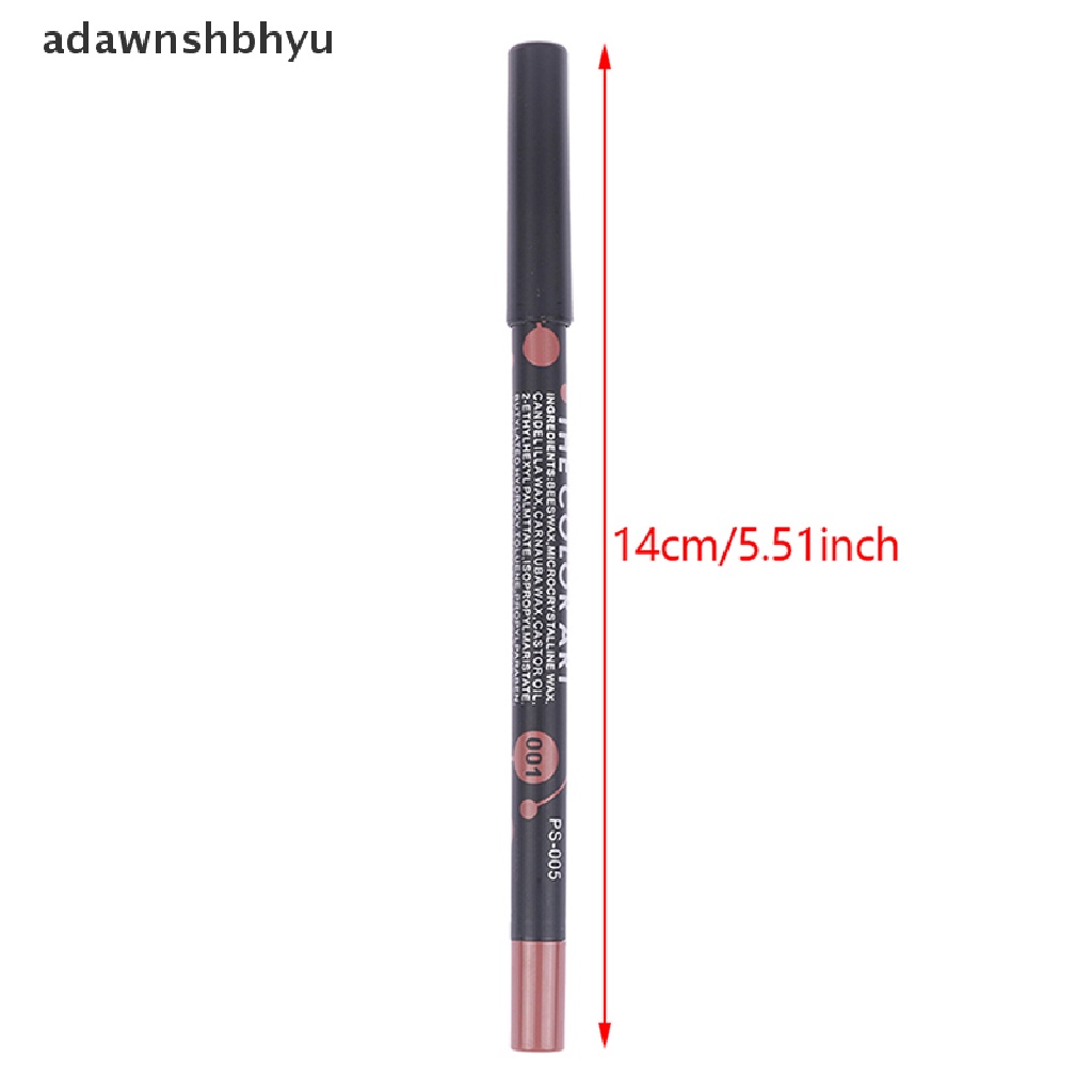1 Chì Kẻ Viền Môi Lì Kháng Nước Lâu Trôi adawnshbhyu