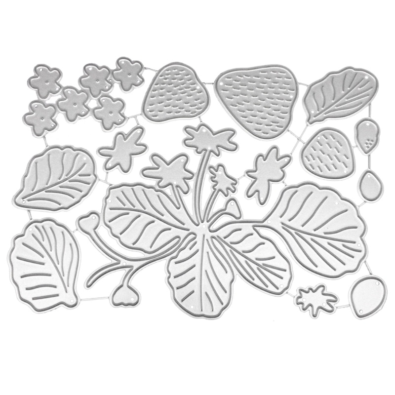 Khuôn Cắt Giấy Kim Loại Hình Lá