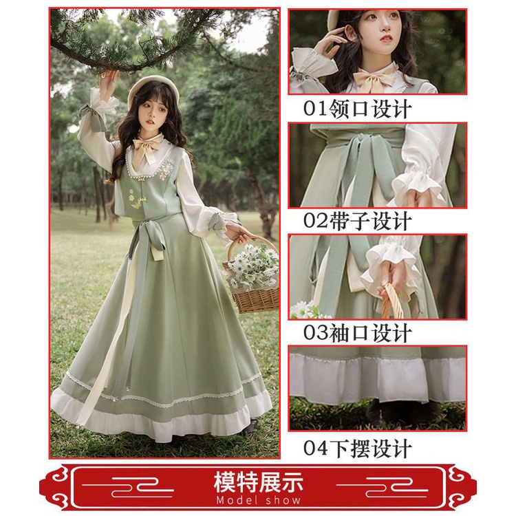 Bộ Trang Phục Cách Tân Thiết Kế Mới Thời Trang Theo Phong Cách Trung Hoa Cho Nữ