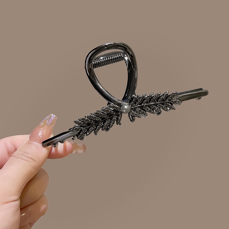 Kẹp Tóc Càng Cua Lớn Màu Vàng Thời Trang Cho Nữ