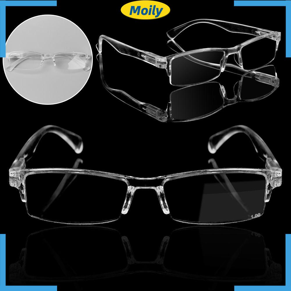 Kính đọc sách siêu nhẹ gọng nhựa thời trang đơn giản cho nam và nữ