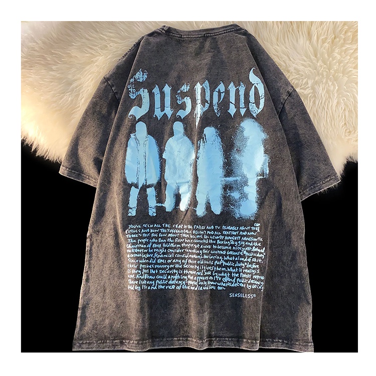 NRVP Áo Thun Đen 100% Cotton Tay Ngắn Dáng Rộng Phong Cách Hàn Quốc Cho Nữ Có Size 5XL