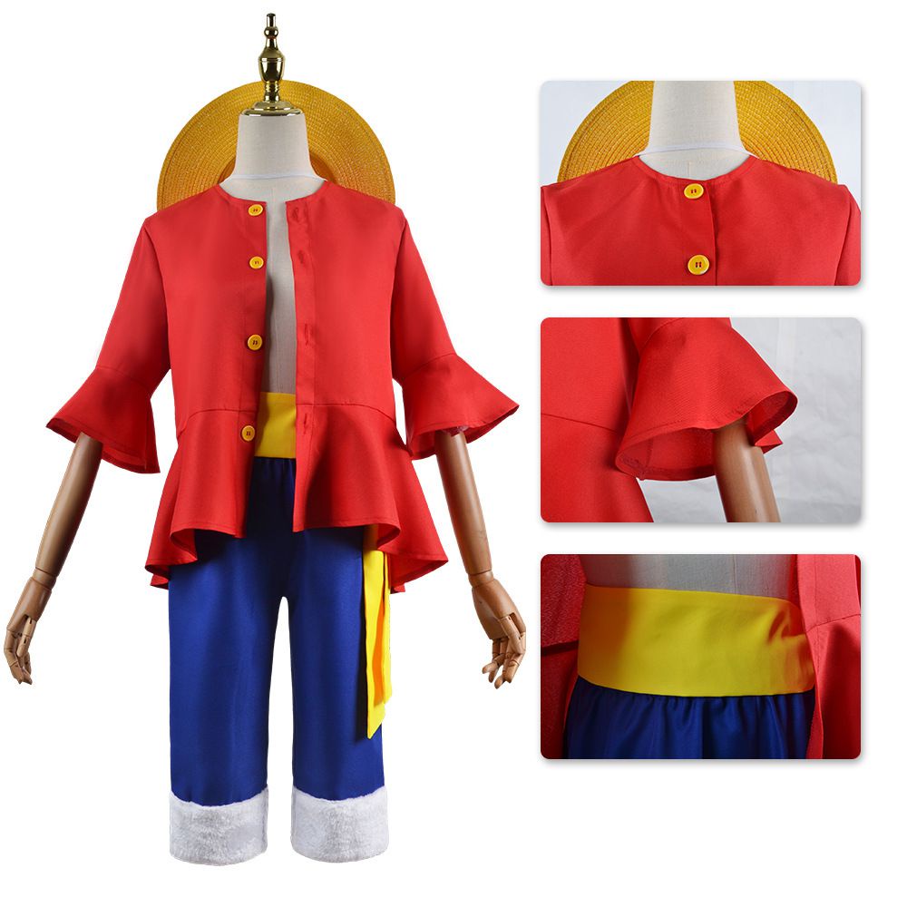Trang PhụC Halloween Luffy One Piece Cho Bé