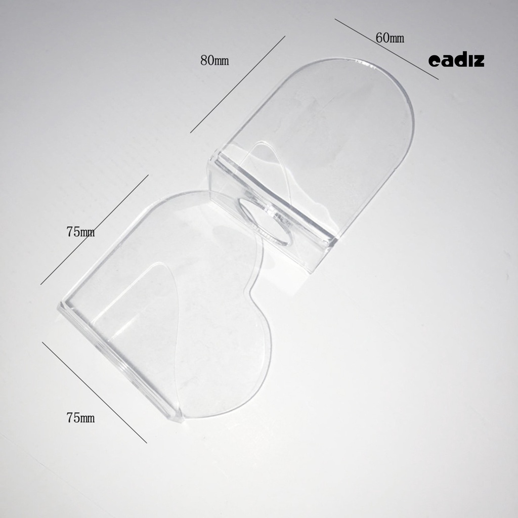 Bảng Màu Trang Điểm Móng Tay Acrylic Trong Suốt Viền Mịn Tái Sử Dụng Linh Hoạt Dễ Làm Sạch