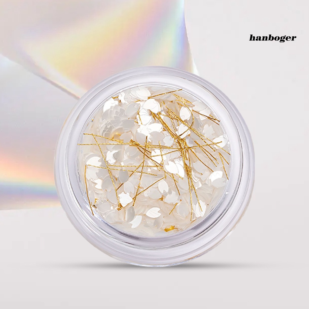 Phụ Kiện Trang Trí Xe Hơi Xinh Xắn Chất Lượng| 1 Hộp Kim Sa Siêu Mỏng Lấp Lánh Chống Phai Màu Trang Trí Móng Tay Cho Salon