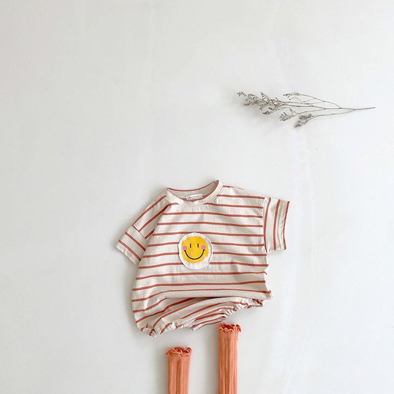 Áo Liền Quần Mỏng Mùa Hè 23 Phong Cách Hàn Quốc Dễ Thương Cho Bé