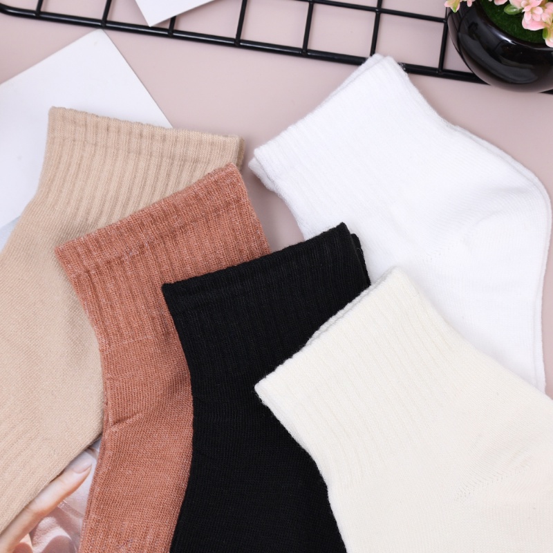 Vớ Thể Thao Ngắn Mỏng Thoáng Khí Thoải Mái Mùa Hè (Màu Sắc Ngẫu Nhiên) Thấm Hút Mồ Hôi Cho Nam Và Nữ