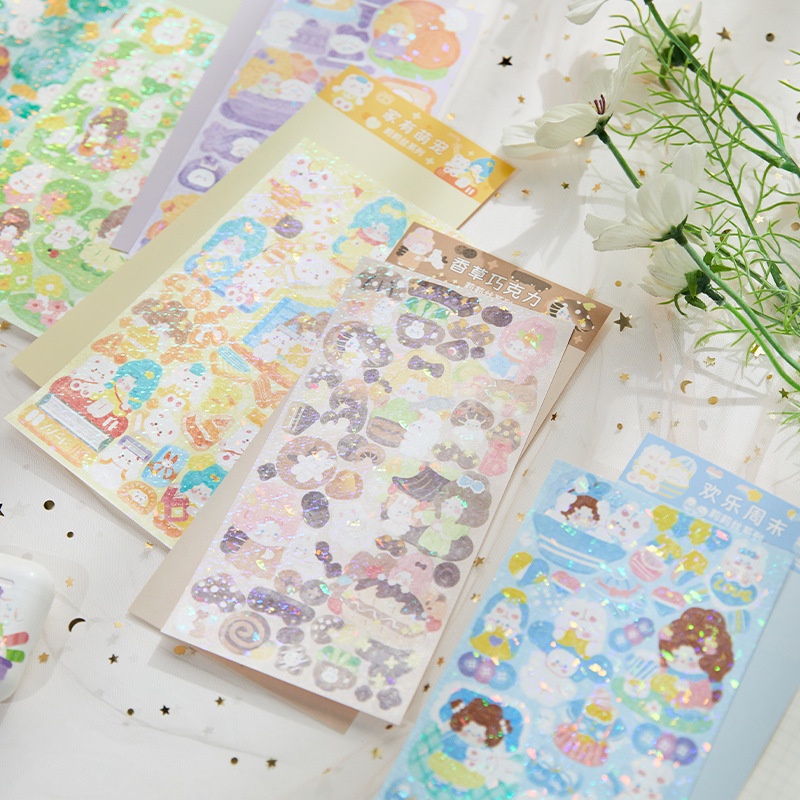 Goo Miếng Dán Trang Trí Hình Goo Xinh Xắn Phong Cách Hàn Quốc