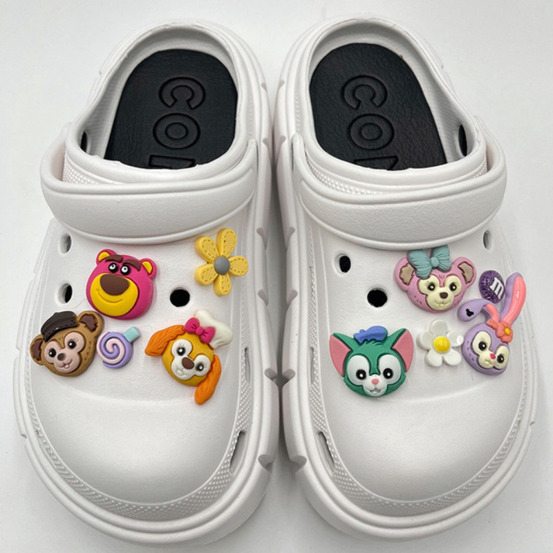 Phụ Kiện Trang Trí Giày Hình Buzz Lightyear Jibbitz Croc Cham Pin Dễ Thương Cho Bé