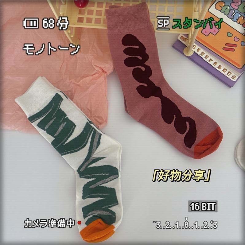 Vớ Thể Thao Cổ Vừa Thiết Kế Đơn Giản Thời Trang Xuân Thu Cho Nữ