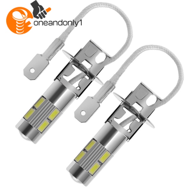 Set 2 Bóng Đèn Pha Xenon 12v H3 Công Suất Cao 6000k Dành Cho Ô Tô