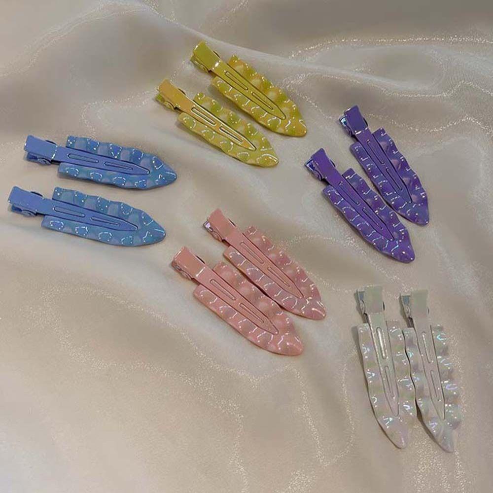 AROMA Kẹp Tóc Kim Loại Hình Đuôi Cá Dễ Thương Cho Nữ