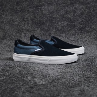 Giày lười vans vault og chất liệu da lộn thiết kế đơn giản thoải mái-1971