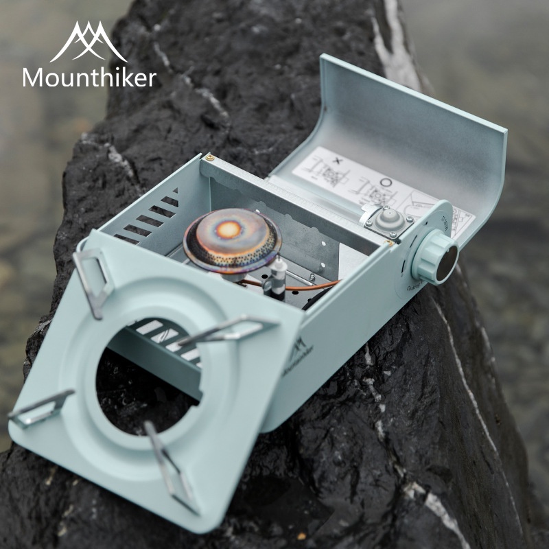 Bếp Gas Mini Du Lịch Chính Hãng MountainHiker | Bếp Gas Gấp Gọn kèm hộp | ForiCamping