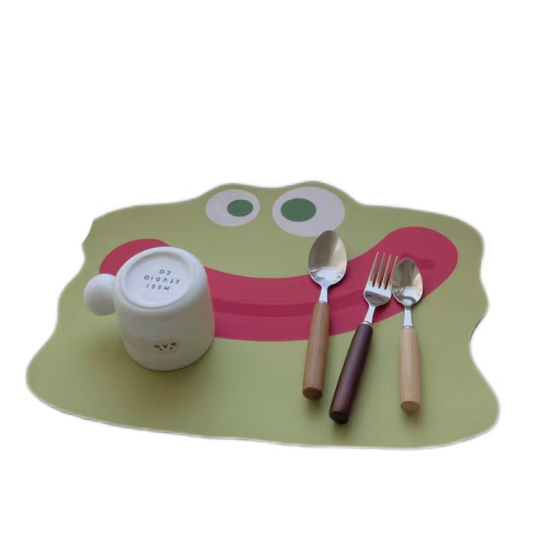 Thảm Lót Sàn Mềm Thấm Hút Nước Nhanh Khô Họa Tiết Biểu Tượng Cảm Xúc Vui Nhộn Cho Nhà Bếp