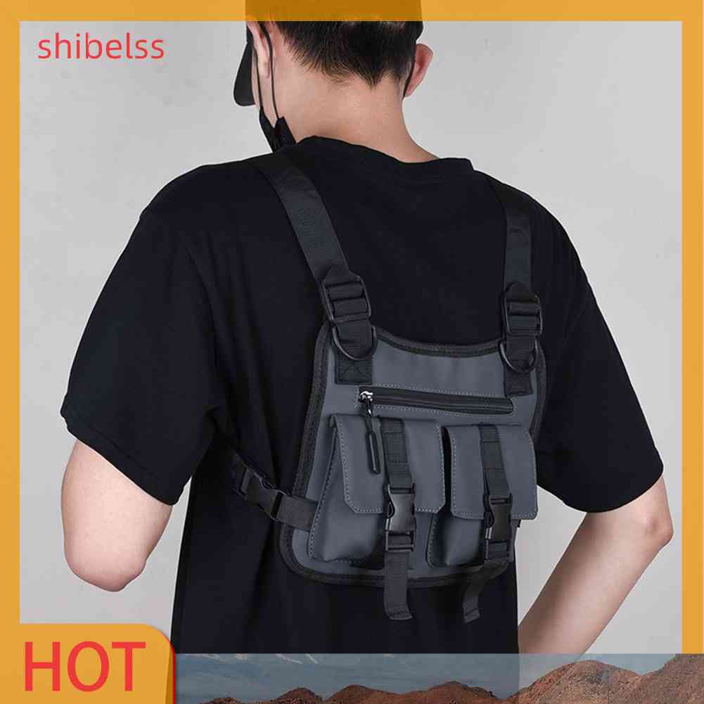 Túi Đeo Chéo Ngực Đa Năng Phong Cách Hip hop Cho Nam