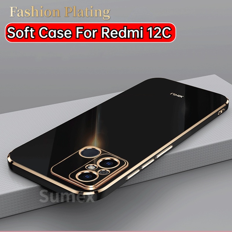 Ốp ĐiệN ThoạI Sang TrọNg ChốNg SốC Cho Xiaomi Redmi 12C 12 C C12 2023 Xiomi POCO C55 Redmi12C 22120RN86G 4G