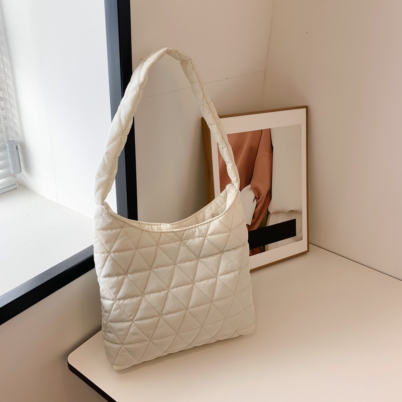 Túi Xách JASMIN NOIR Đeo Vai Chất Liệu Cotton Thiết Kế Đơn Giản Thời Trang Dành Cho Nữ