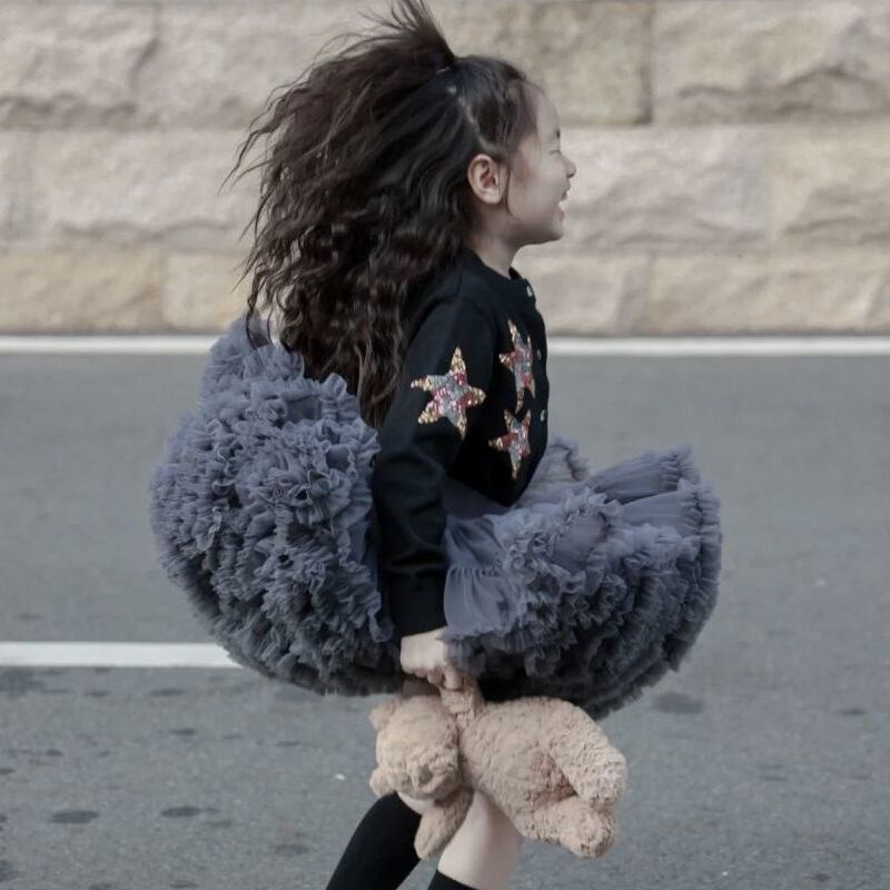 Đầm Công Chúa Pettiskirt Thời Trang Xuân Hè Mới 2023 Cho Bé Gái