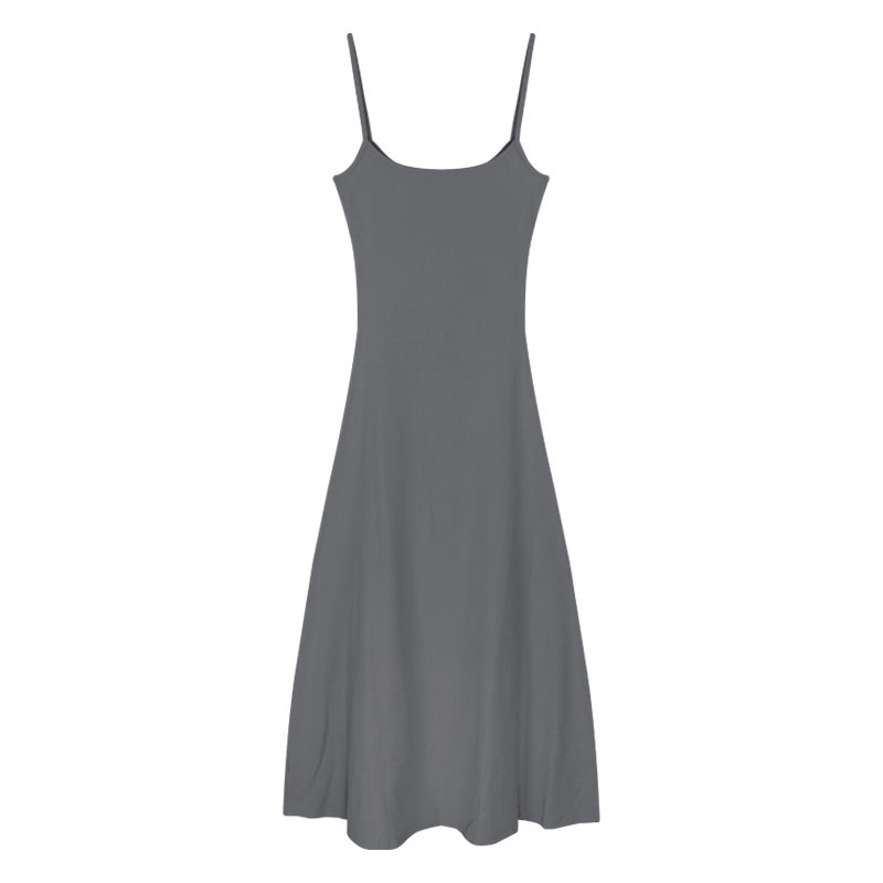 🍓Hàng có sẵn! Đầm Maxi Nữ Hai Dây, Dáng Dài 3 Màu Thun Tăm Lạnh Cực Tôn Dáng