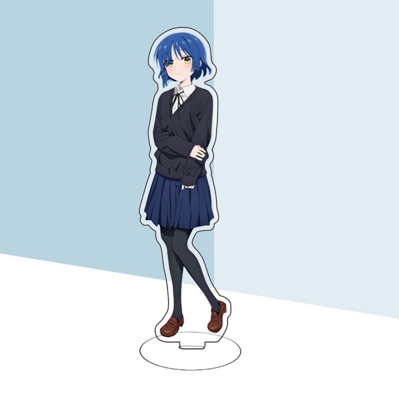 Anime Bocchi The Rock! Giá Đỡ Trưng Bày Quạt Để Bàn Chất Liệu Acrylic