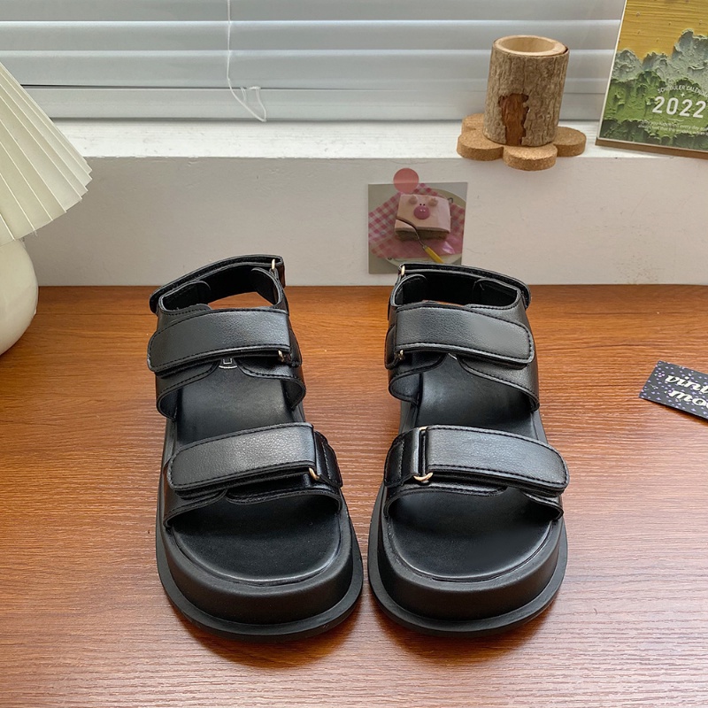 👟vận chuyển ngay lập tức+băng hình👟dép sandal nữ  - nữ dép sandal nữ đi học dép hai quai-AA1080