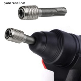 {YAN3} Convenient SDS Socket Adapter 1/4'' Hex Shank Screwdriver Holder Drill Bits Adapter Converter for Drill Bits {yancrane3.vn}