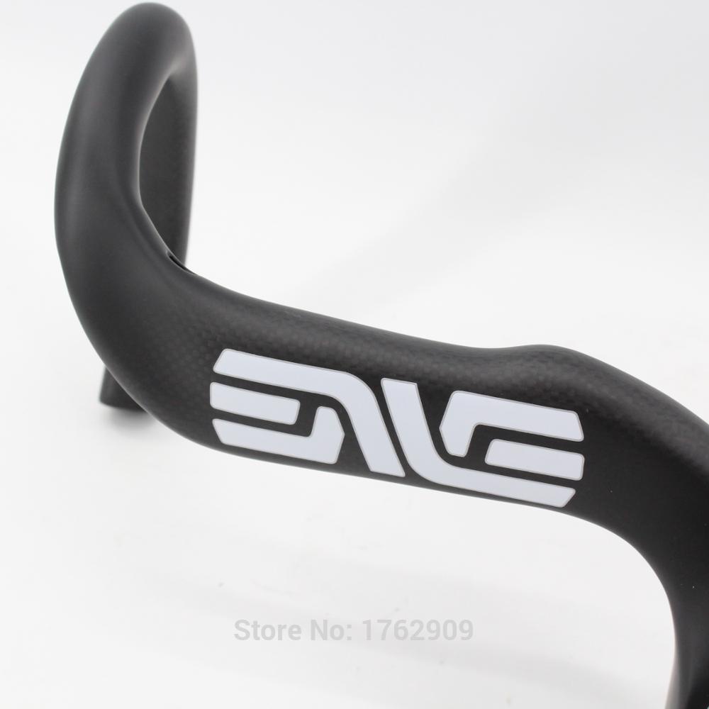 Tay Lái Xe Đạp ENVE T800 28.6mm / 31.8mm Màu Đen Nhám 400 / 420 / 440mm Bằng Chất Liệu Carbon 2023