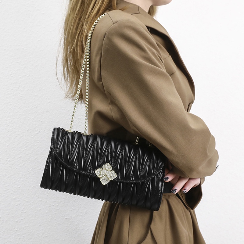 Túi Xách Dây Xích Đeo Vai Phong Cách Hàn Quốc Thời Trang Cho Nữ