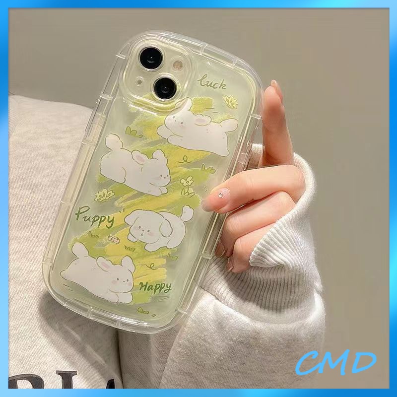 ốp lưng iphone Điện Thoại xà phòng thỏ phong cách ins, túi khí trong suốt, vỏ mềm Cho Iphone 6 / 6S / 6splus / se / 7 / 7plus / 8 / 8plus / X / xs / xsmax / 11 / 12 / 13 / 14 / plus / pro / pro max-407