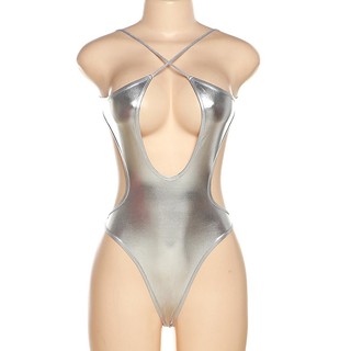 Bodysuit Hở Lưng Dây Đan Chéo Gợi Cảm