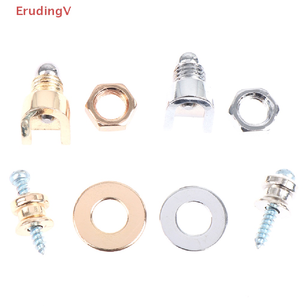 [ErudingV] Khóa Dây Đeo Đàn Ghi Ta Bass Có Ốc Vít Cố Định Phong Cách Schaller