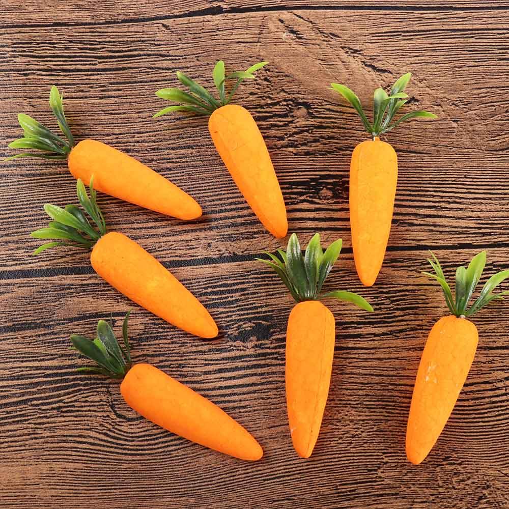 Cà Rốt Giả Bằng Xốp Dễ Thương Thân Thiện Với Môi Trường Không Mùi Trang Trí Tiệc Sinh Nhật / Lễ Phục Sinh