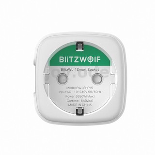BlitzWolf® BW-SHP15 Zigbee 3.0 16A 3680W Smart Plug Wireless Power Socket Outlet EU Plug