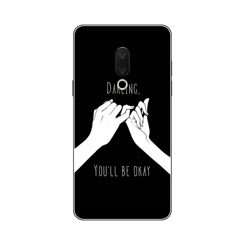 Ốp Điện Thoại Silicon Mềm Họa Tiết Hoạt Hình Dễ Thương Cho Meizu 15 Plus Meizu 15 Lite M15