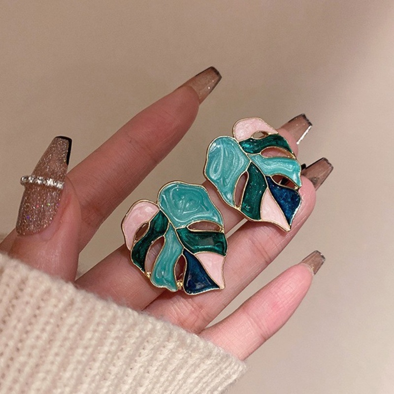 Bông Tai Hình Học Bằng Acrylic Thời Trang Cho Nữ