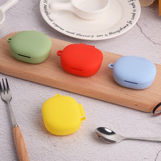 Vỏ Bảo Vệ Hộp Sạc Tai Nghe Xiaomi Redmi Buds 4 Lite Ốp Redmi Buds 4 lite Bằng Silicon Màu Trơn Chống Trầy Xước Kèm Móc Tiện Dụng Ốp tai nghe redmi buds 4 lite