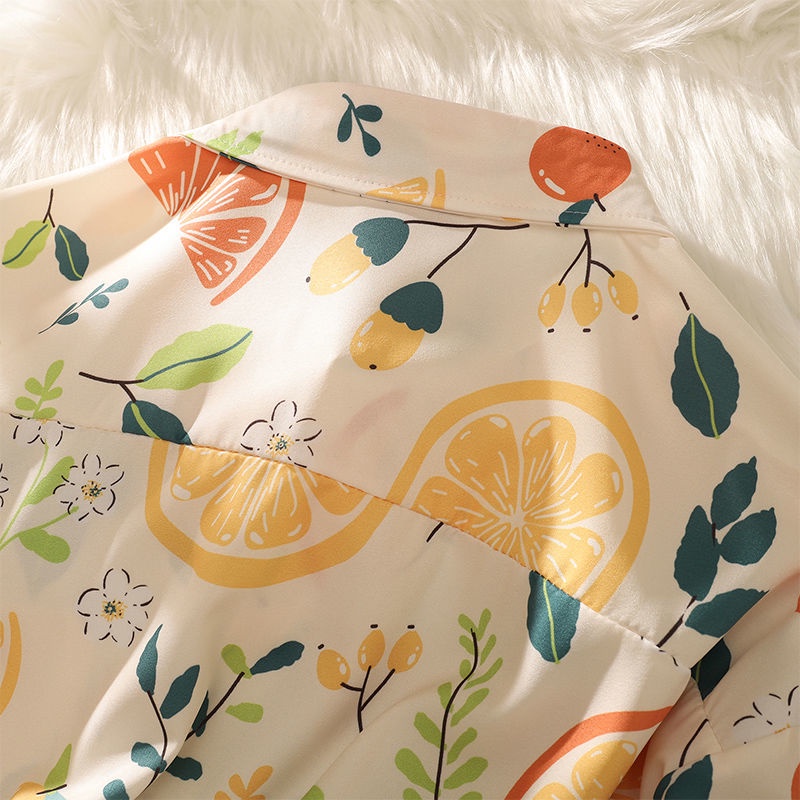 Áo Sơ Mi Tay Ngắn Dáng Rộng In Họa Tiết Thời Trang Mùa Hè Xinh Xắn Cho Nữ Mới