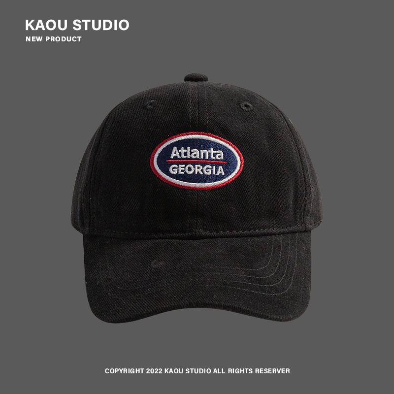 Mũ Lưỡi Trai Mềm Mại In Chữ Atlanta Thời Trang Cho Học Sinh