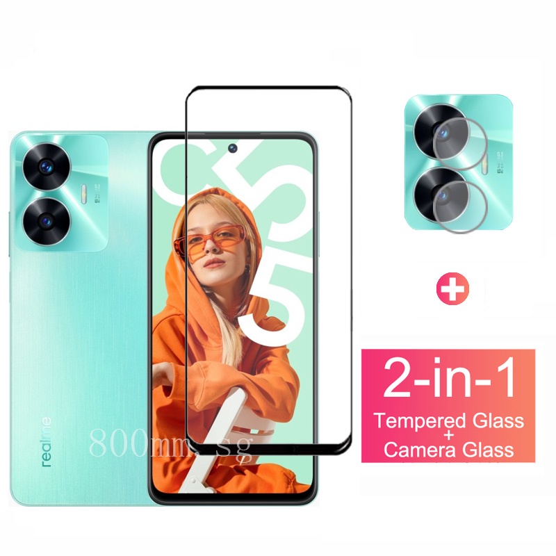 Kính Cường Lực Bảo Vệ Màn Hình Cho Realme C55 C3 C11 C17 C31 C12 C15 C33 C21Y C21 C25Y C25S C25 C30 C30S C35