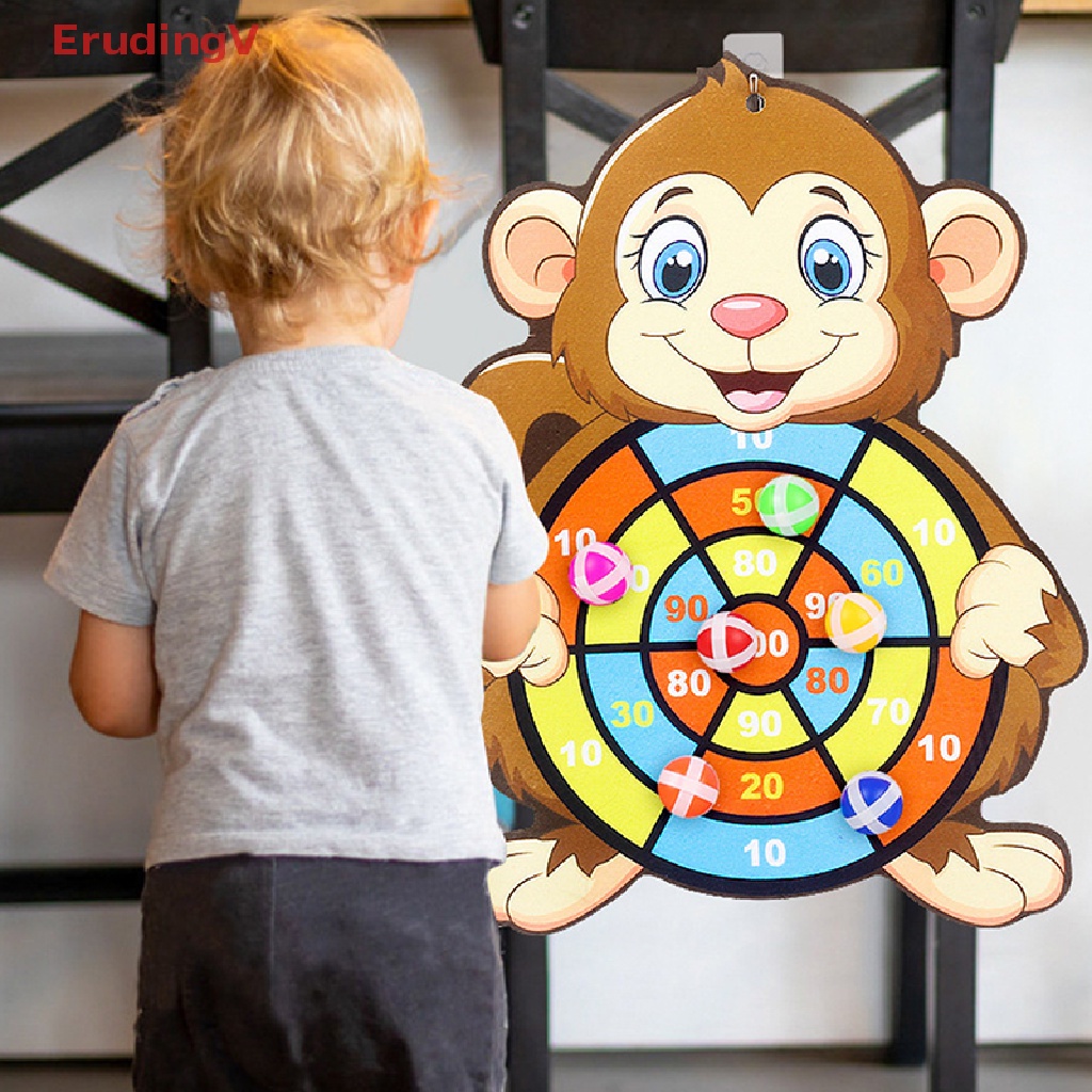 Đồ Chơi Phi Tiêu Dính Hình Khủng Long Hoạt Hình Vui Nhộn Trang Trí Tiệc Cho Bé