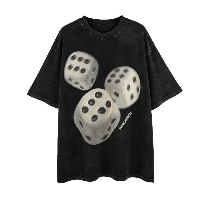 NRVP Áo Thun Đen 100% Cotton Tay Ngắn Dáng Rộng Phong Cách Hàn Quốc Cho Nữ Có Size 5XL