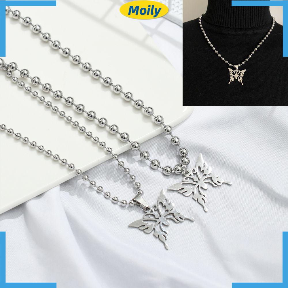 Vòng cổ choker hình bướm phong cách gothic thời trang