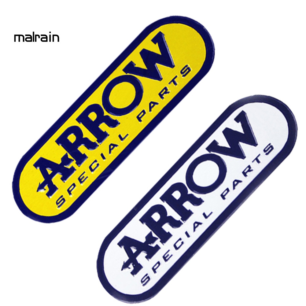 Miếng Dán Trang Trí Ống Pô Xe Máy Bằng Hợp Kim Nhôm 3D Cách Nhiệt