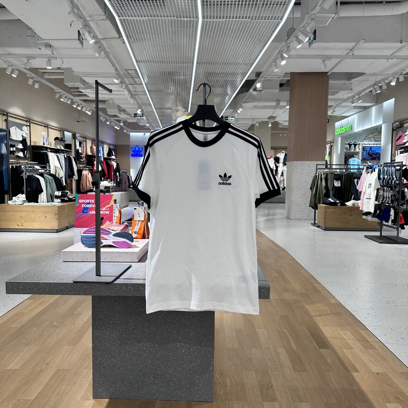 Áo Thun 100% Chính Hãng Họa Tiết Cỏ Ba Lá Đen Trắng Phong Cách Thể Thao Cho Nam Và Nữ IA4845 IA4846