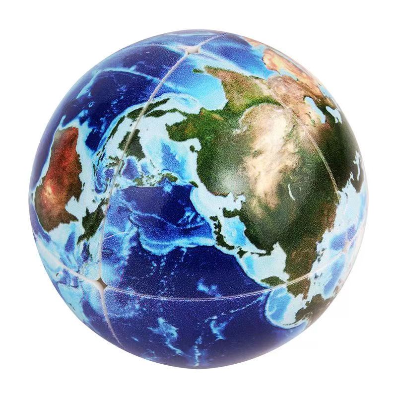 Khối Rubik Ma Thuật Hình Trái Đất 3D