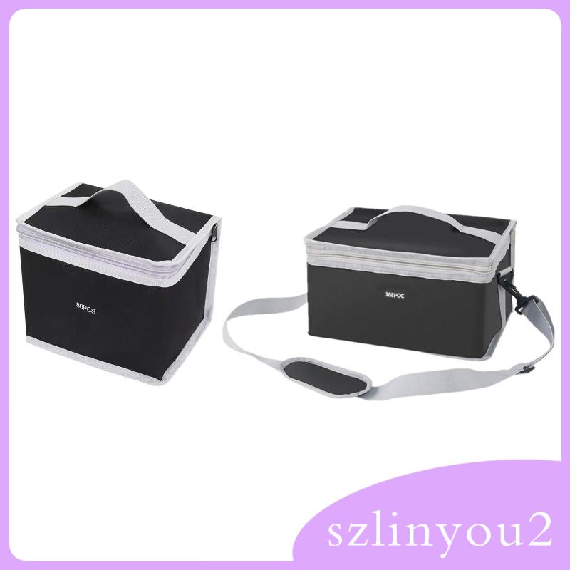 Túi Đựng Bút Đánh Dấu Bằng Vải Bạt Có Dây Kéo Cho Người Lớn