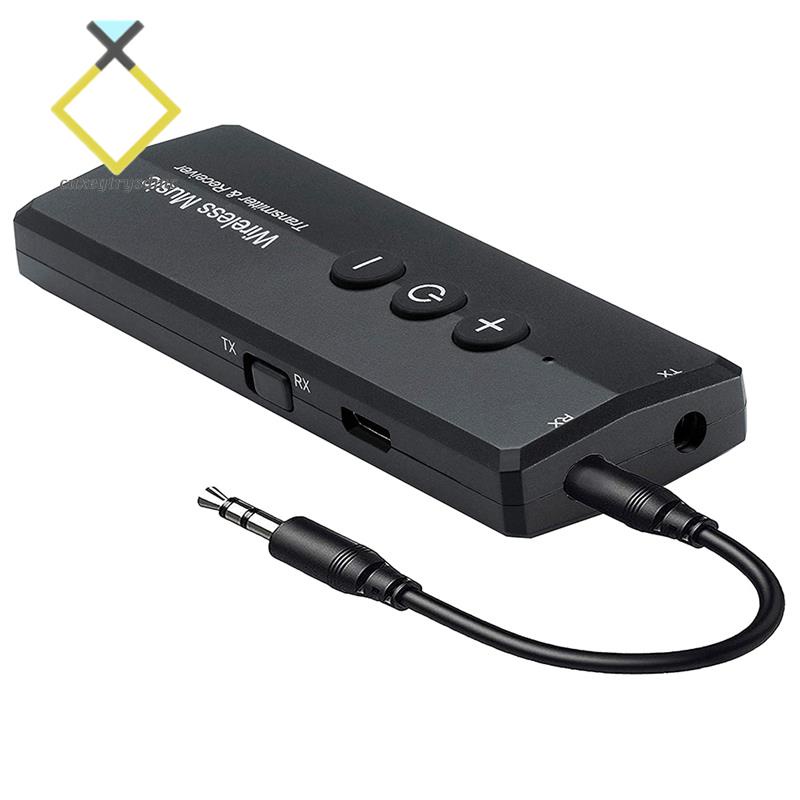 3 in 1 Bluetooth Adapter Audio Wireless Transmitter Receiver with 3.5 mm Cable for Headphones Stereo Speaker Radio Car